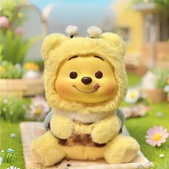 Winnie the Pooh Blind Box Plush Keychain Toy Unopened Disney MINISO - Picture 2 of 13